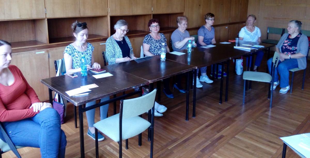 Zdjęcie z warsztat&oacute;w prowadzonych w ramach projektu