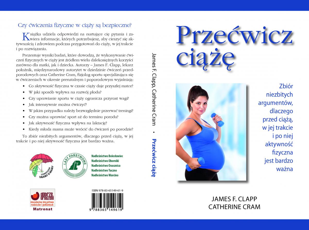 Książka "Przećwicz ciążę" dla ciężarnych i profesjonalist&oacute;w